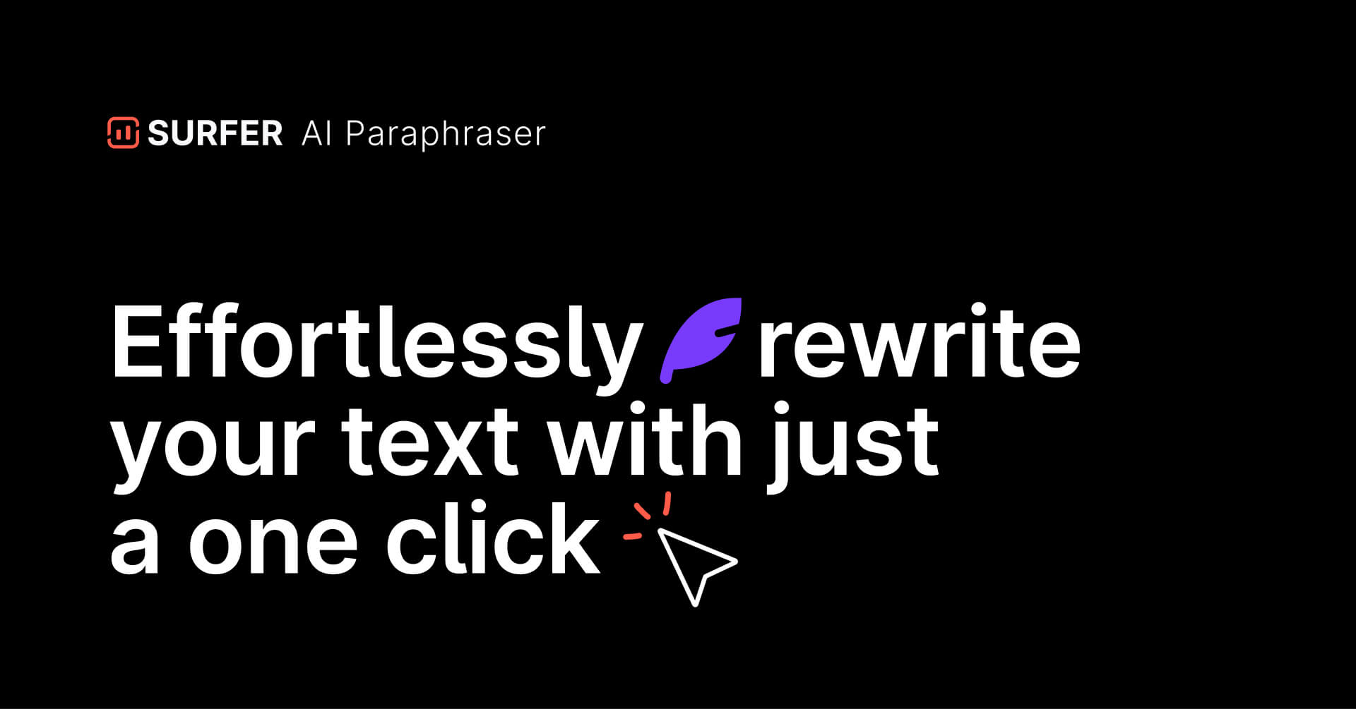 Free Paraphrasing Tool To Rephrase Content | Surfer