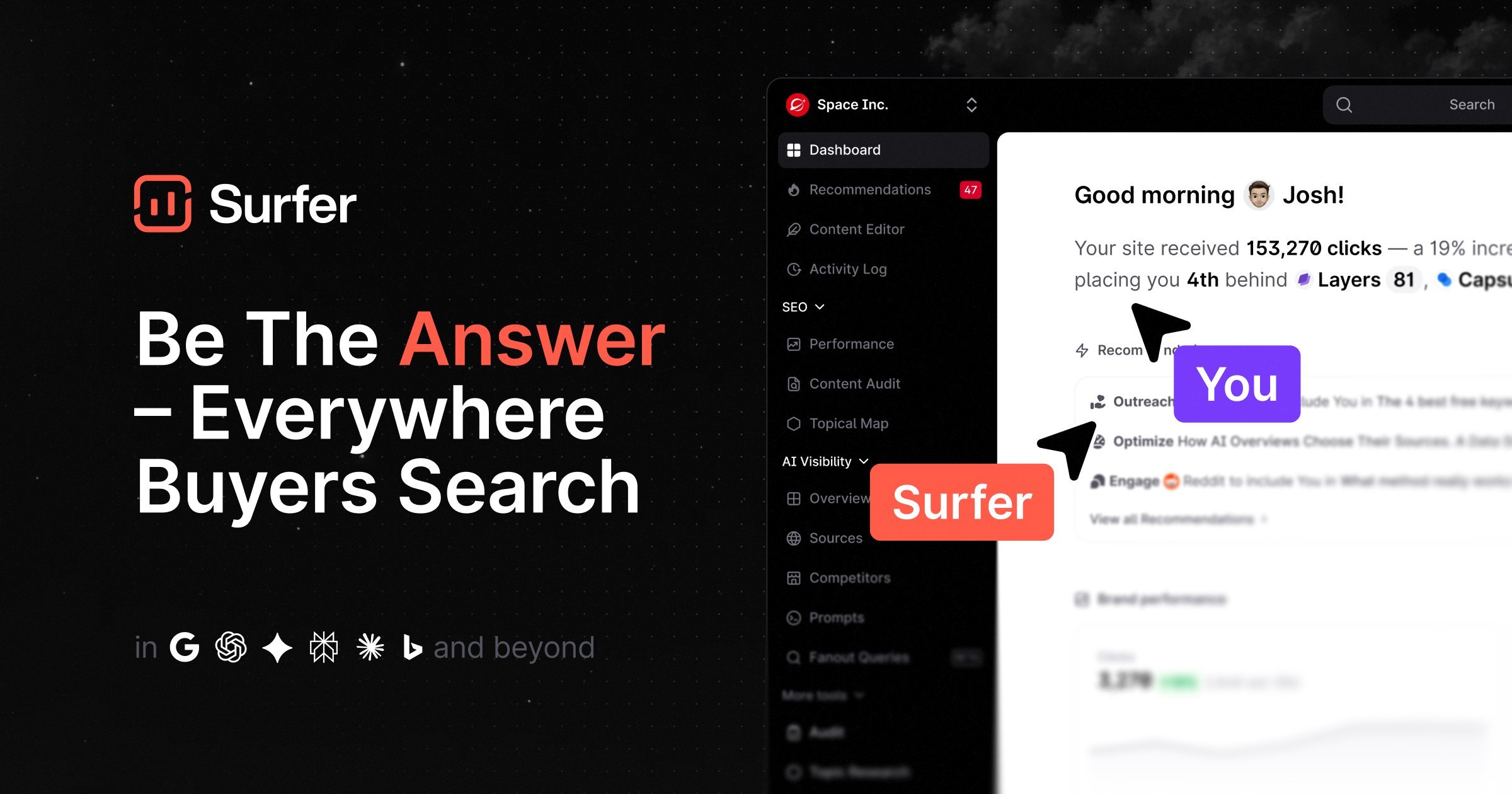 شعار SurferSEO